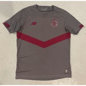 New Balance Celtic 2019-20 Away 3rd Football Jersey Shirt Mens S Gray Pink